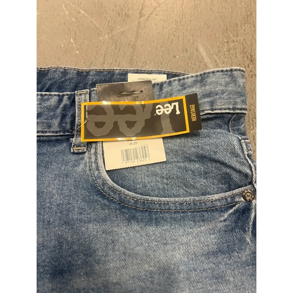 Lee‎ Heritage High-Rise Classic Straight Leg Jeans Women's Blue Denim - 4/25 NWT